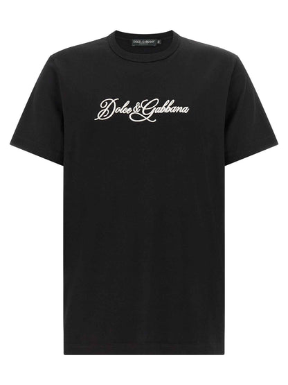 Black Cotton T-Shirt