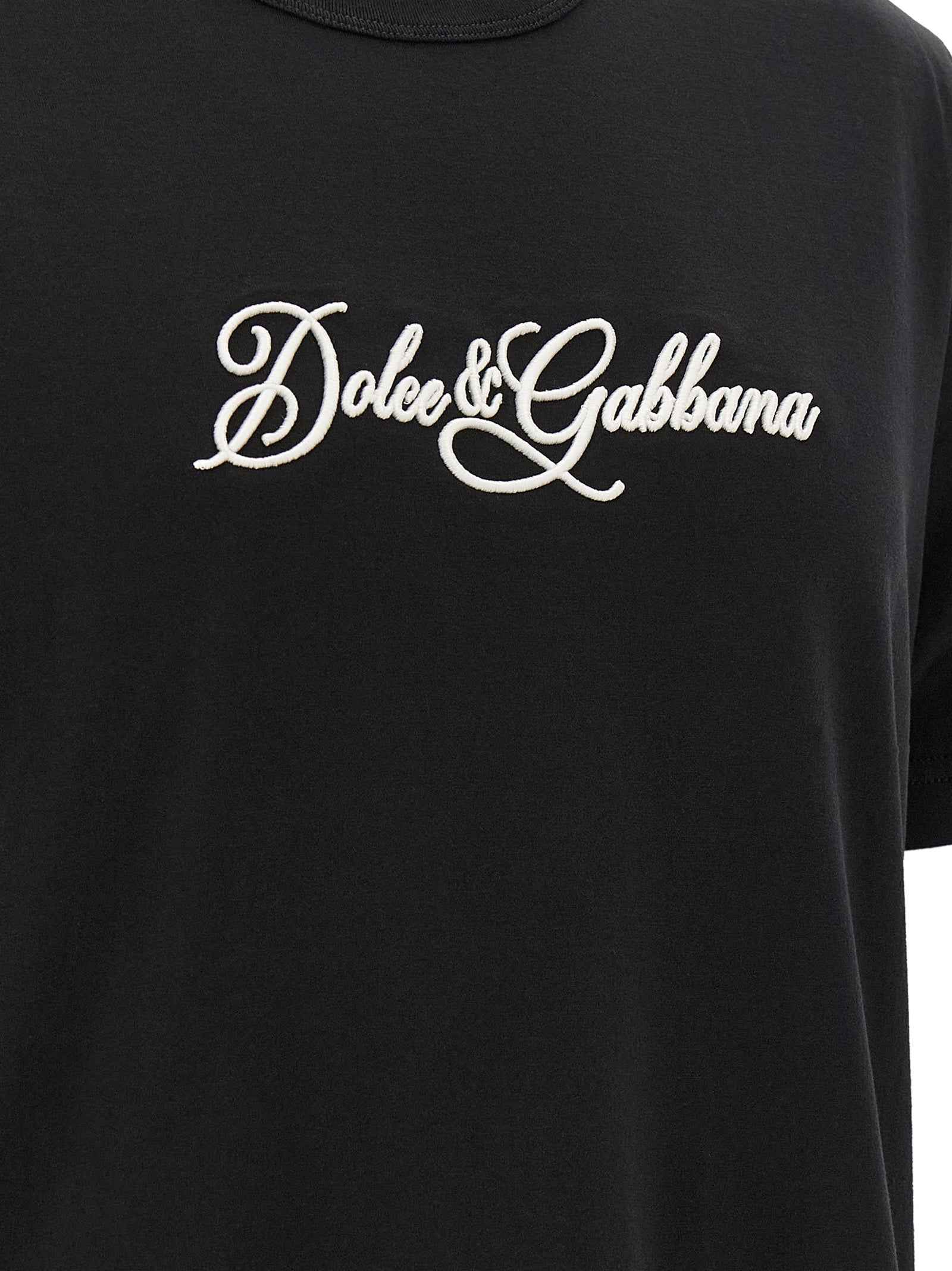 Black Cotton T-Shirt
