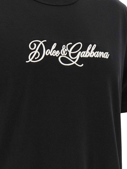 Black Cotton T-Shirt