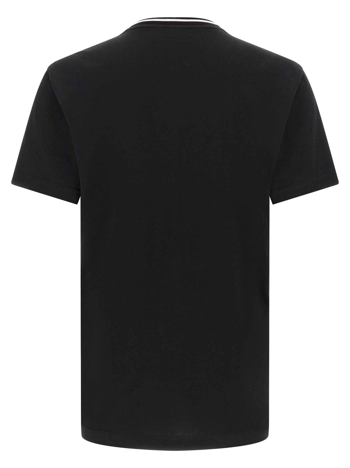 Black Cotton T-Shirt