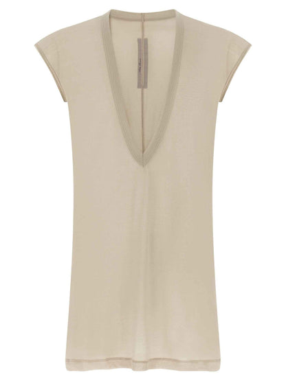 Beige Cotton T-Shirt