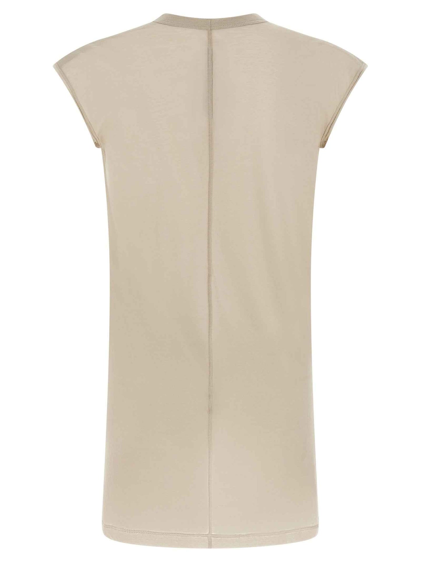 Beige Cotton T-Shirt