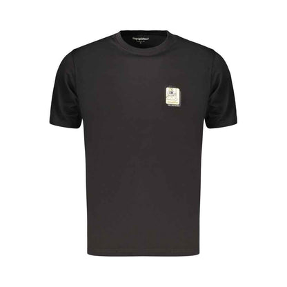 Black Cotton Men's T-Shirt