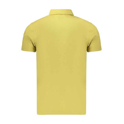 Yellow Cotton Men's Polo