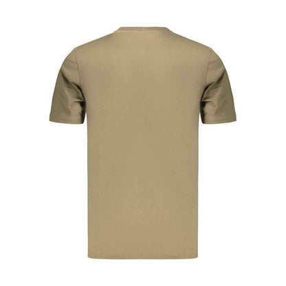 Green Cotton Men's T-Shirt