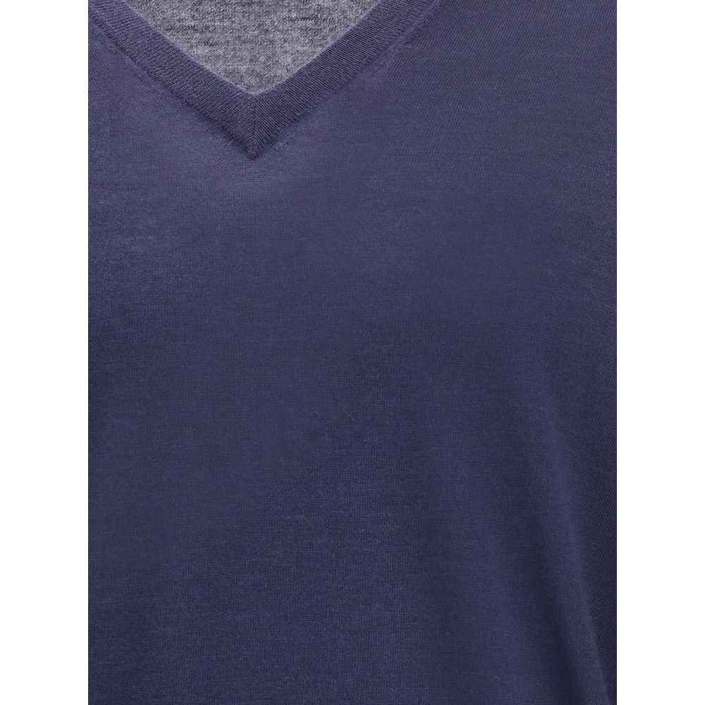 Blue Cashmere Sweater