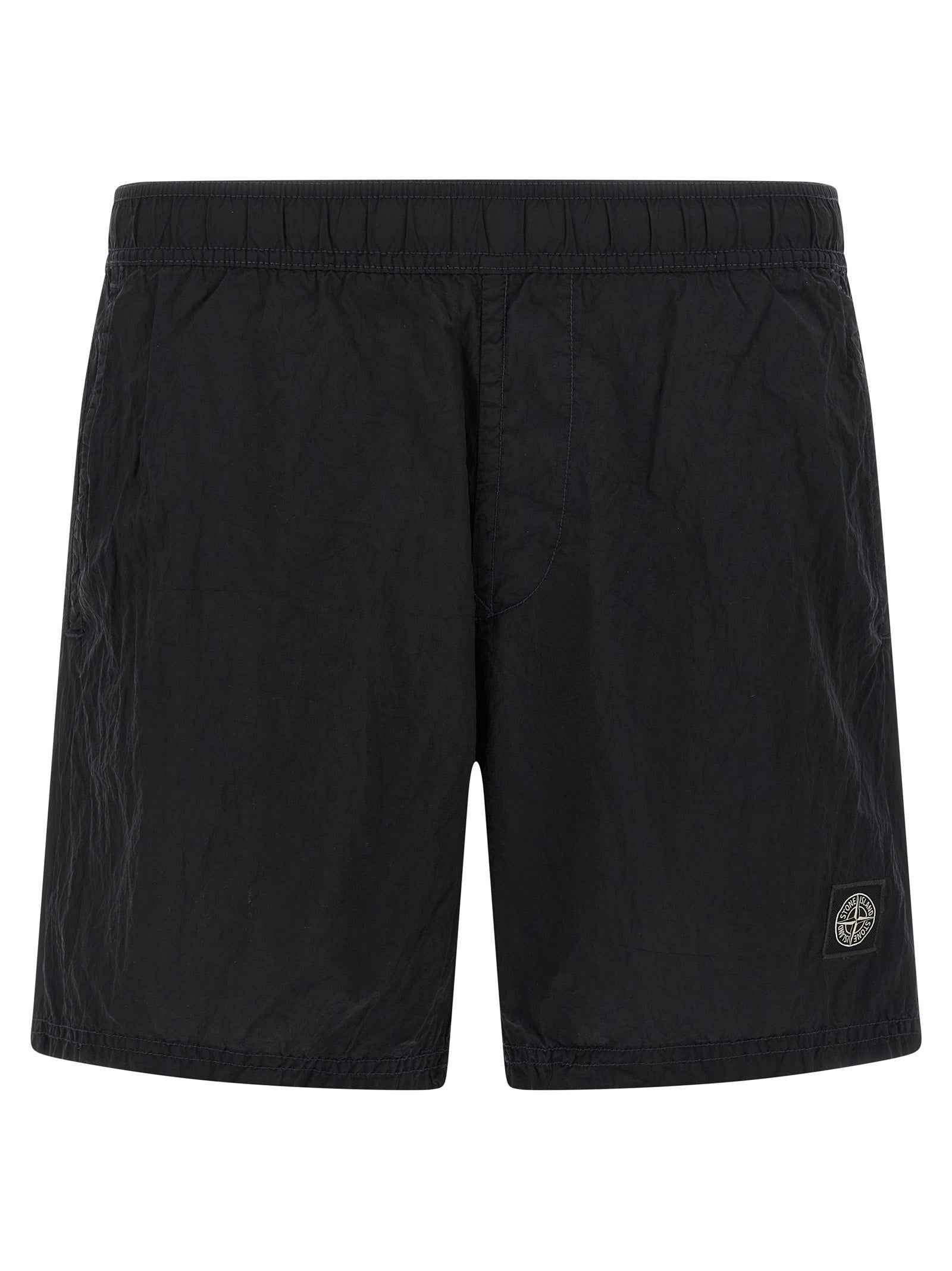 Blue Polyamide Swim Shorts