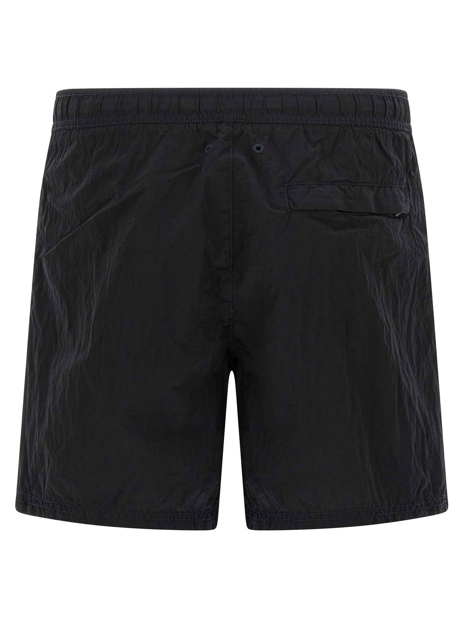 Blue Polyamide Swim Shorts