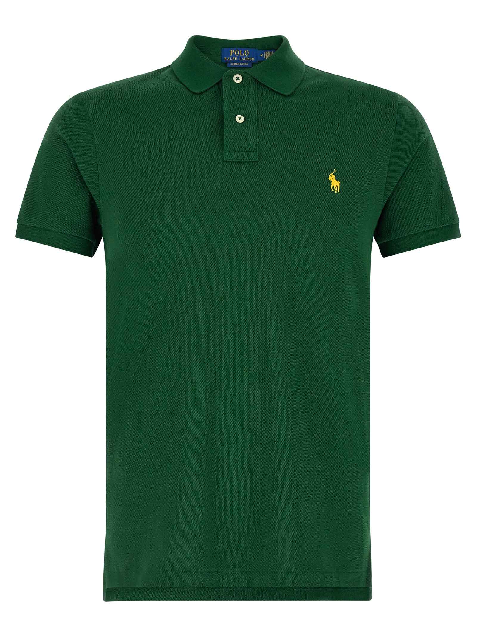 Bicolor Cotton Polo Shirt