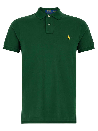 Bicolor Cotton Polo Shirt