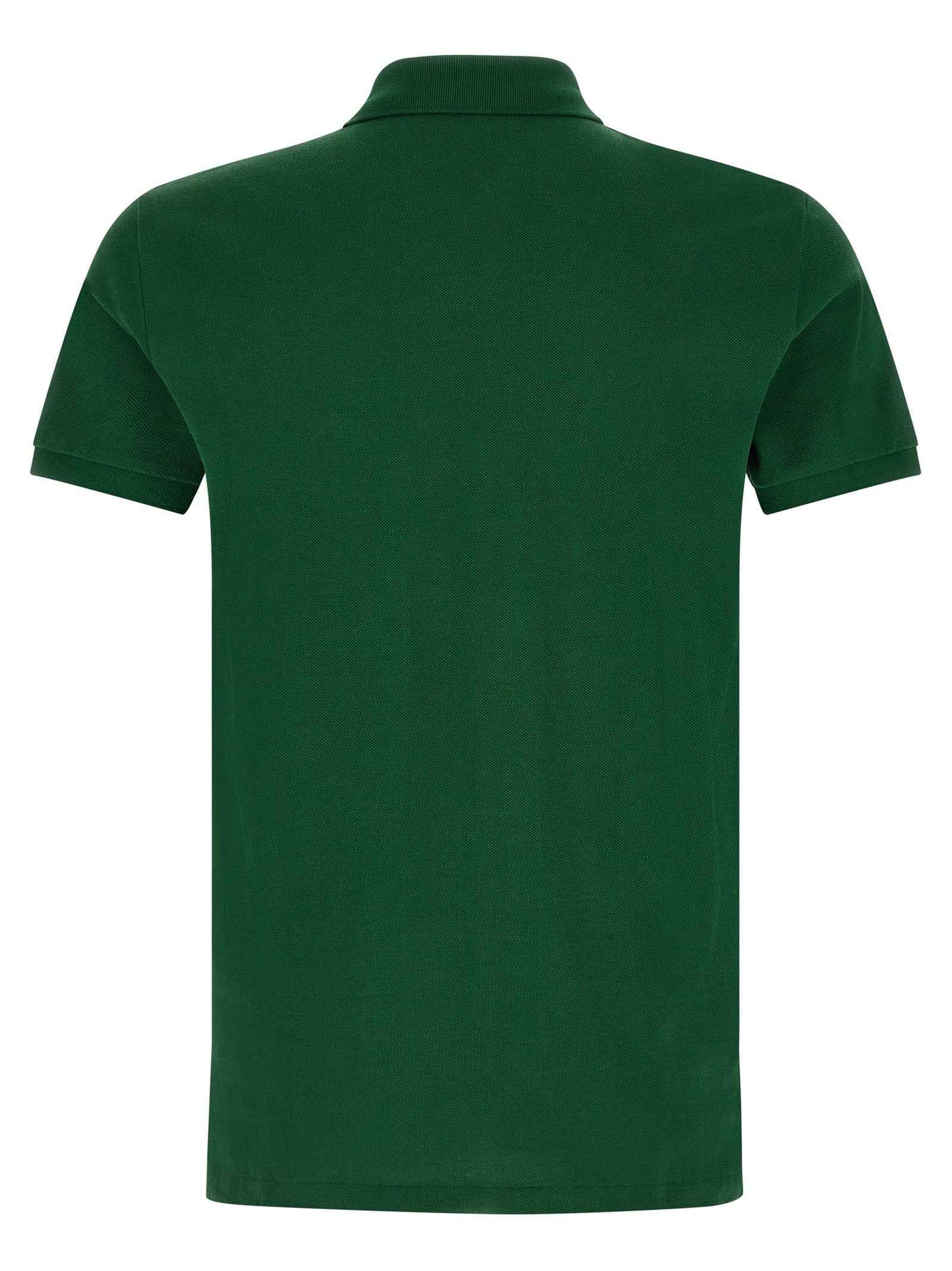 Bicolor Cotton Polo Shirt