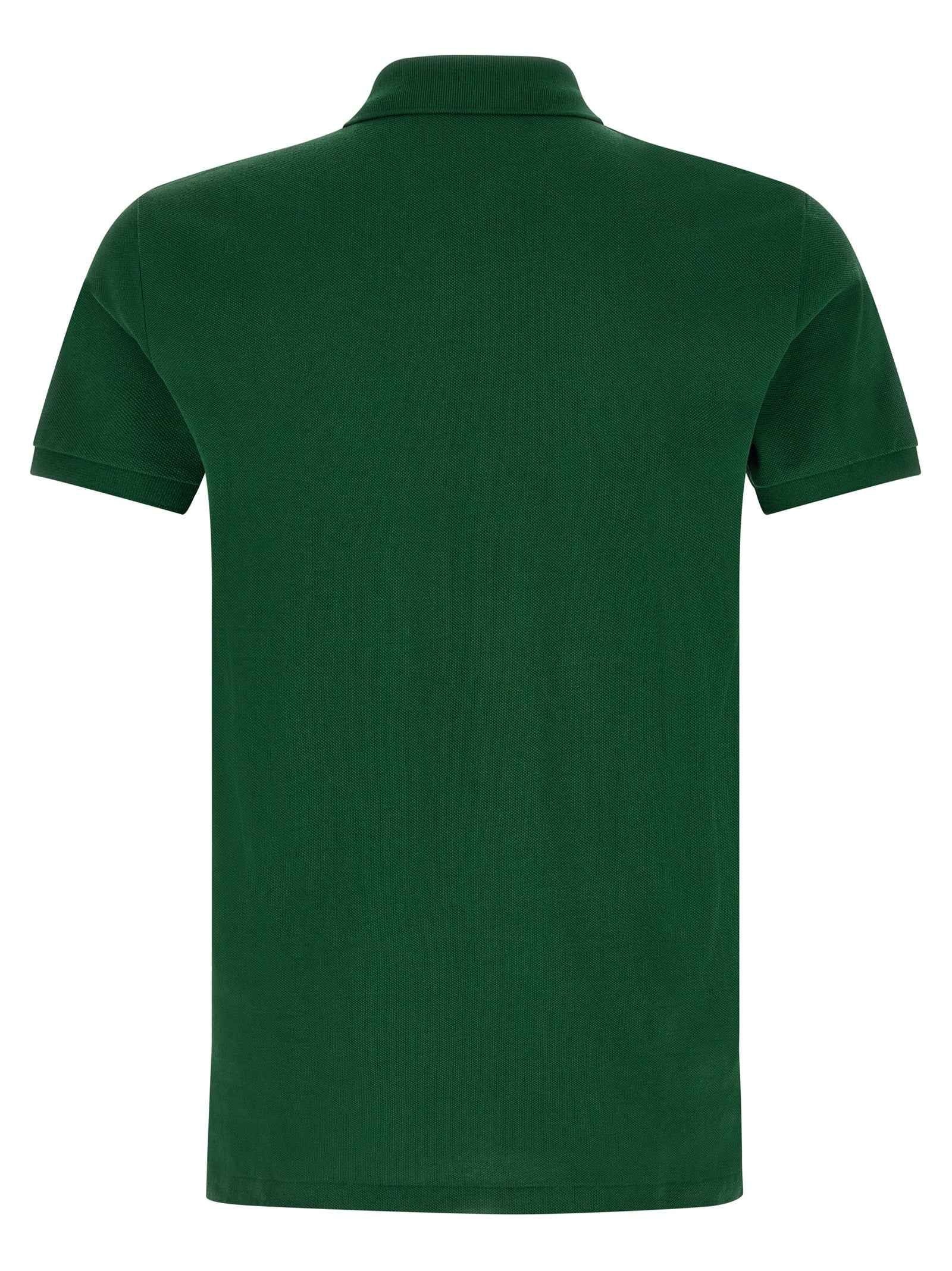 Bicolor Cotton Polo Shirt