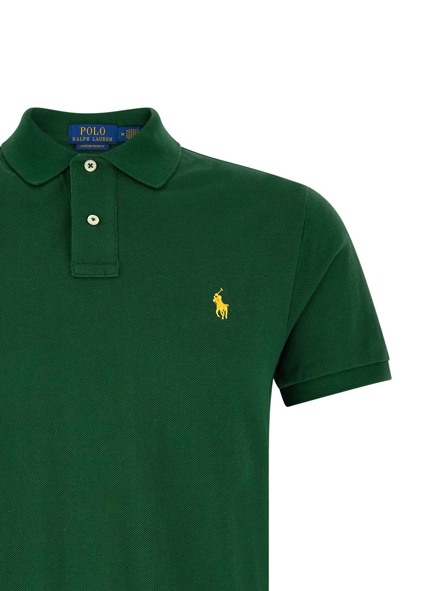 Bicolor Cotton Polo Shirt