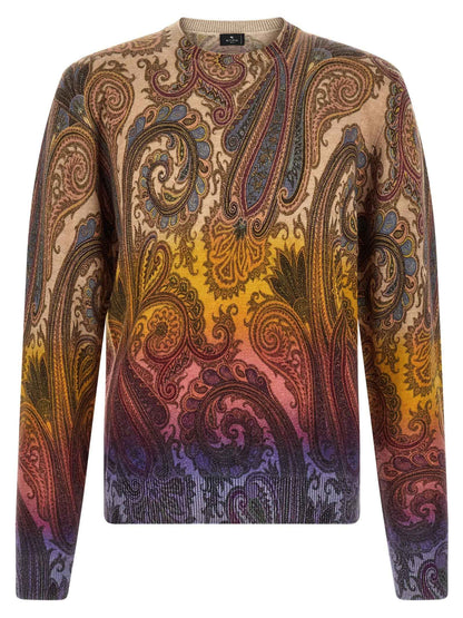 Multicolor Wool Cardigan