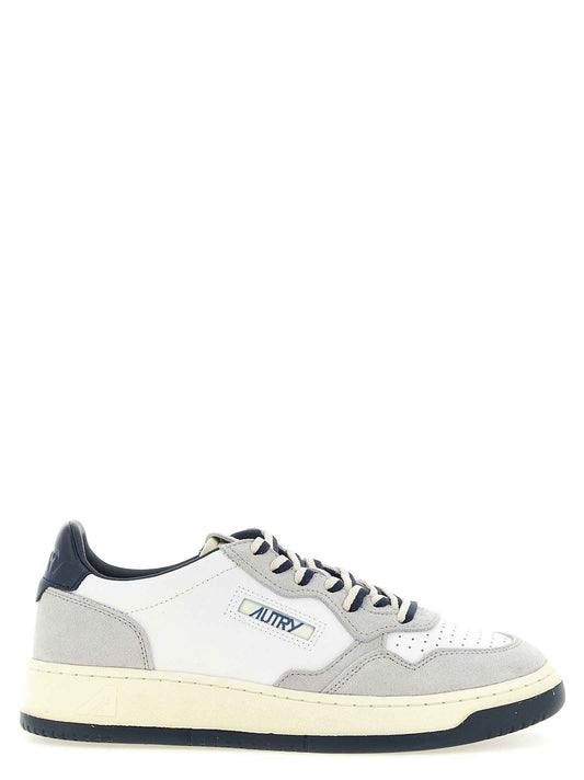 Multicolor Cowhide Athletic Sneakers