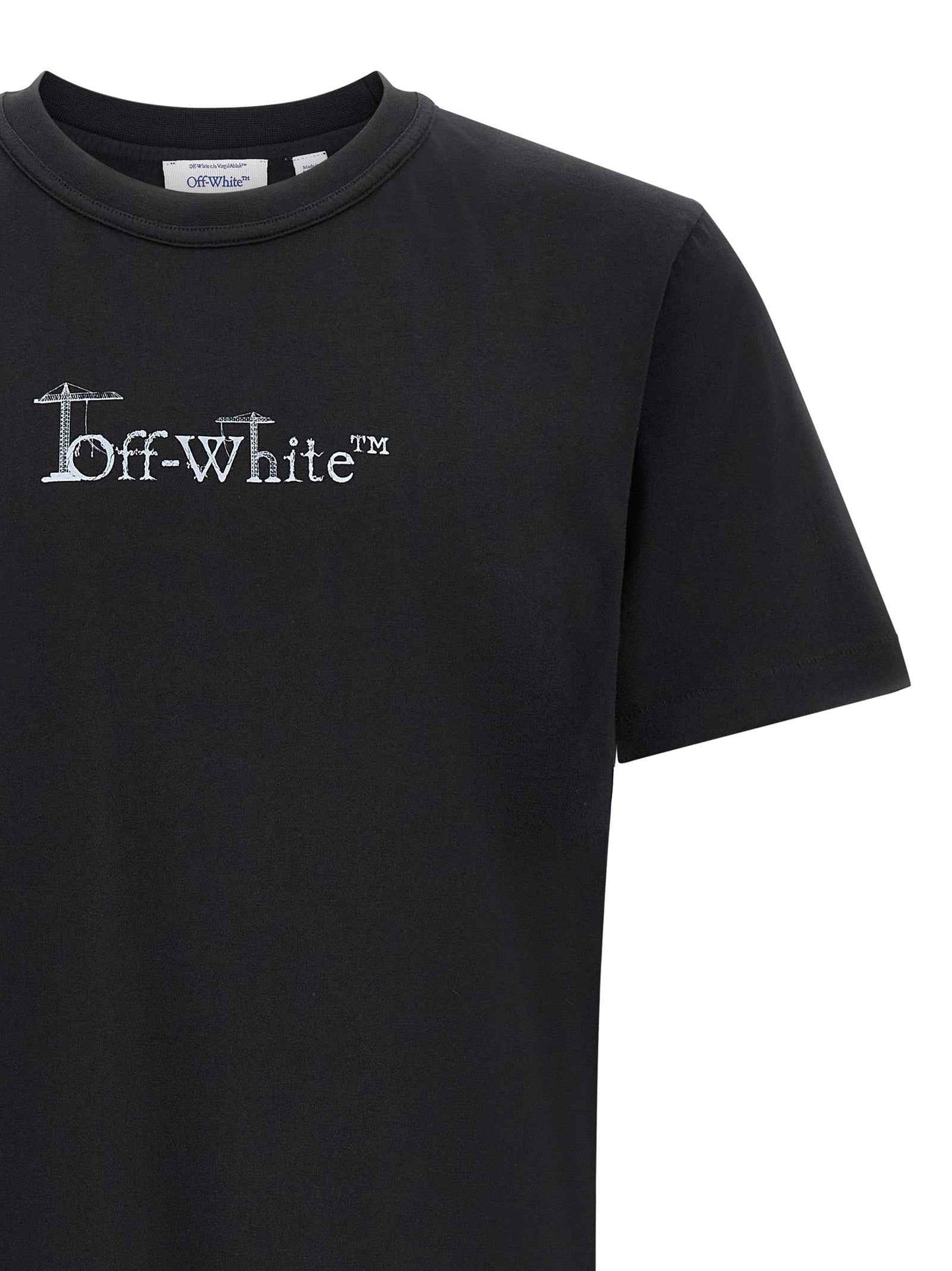 Black Cotton T-Shirt