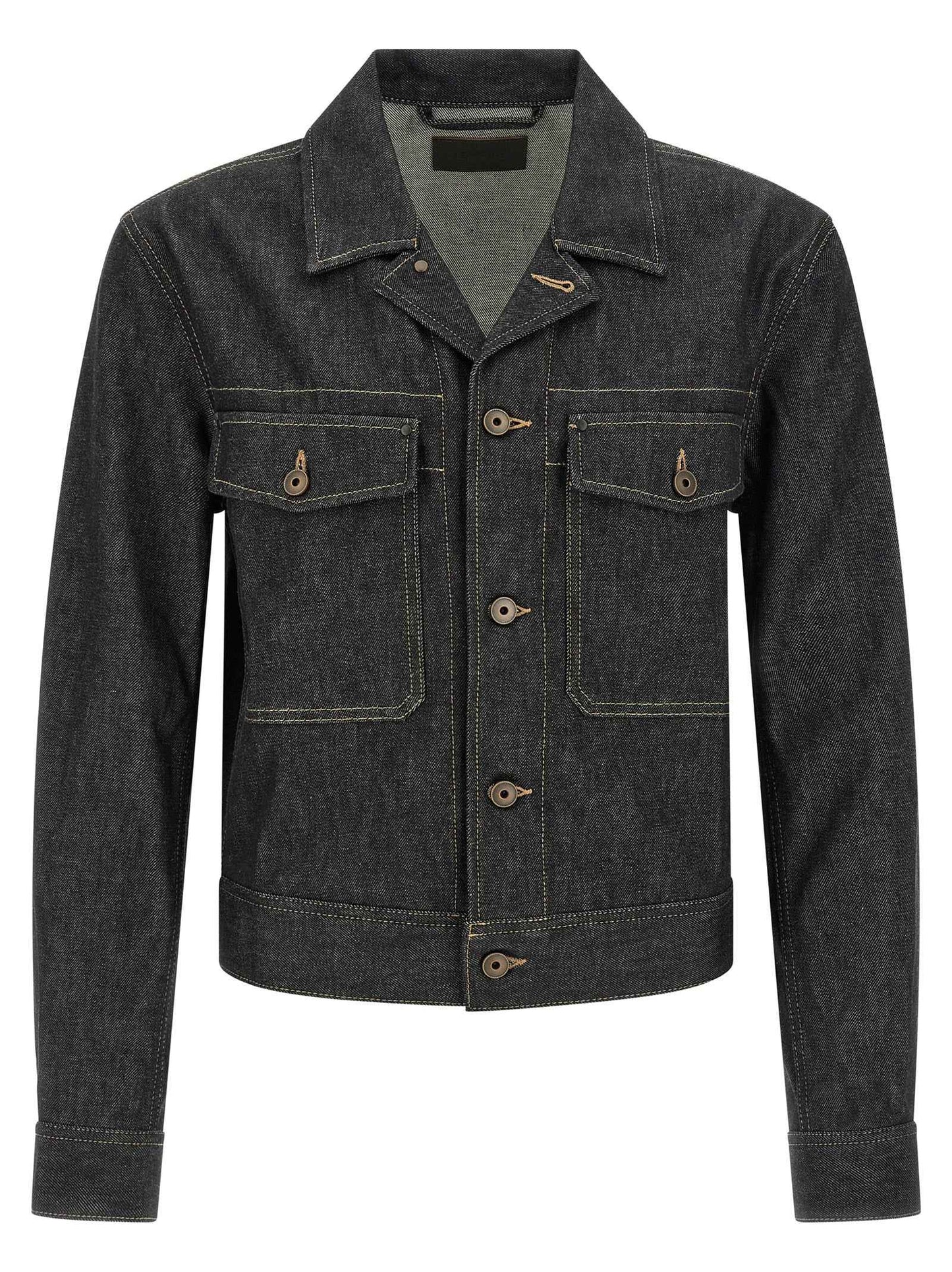 Blue Cotton Denim Jacket