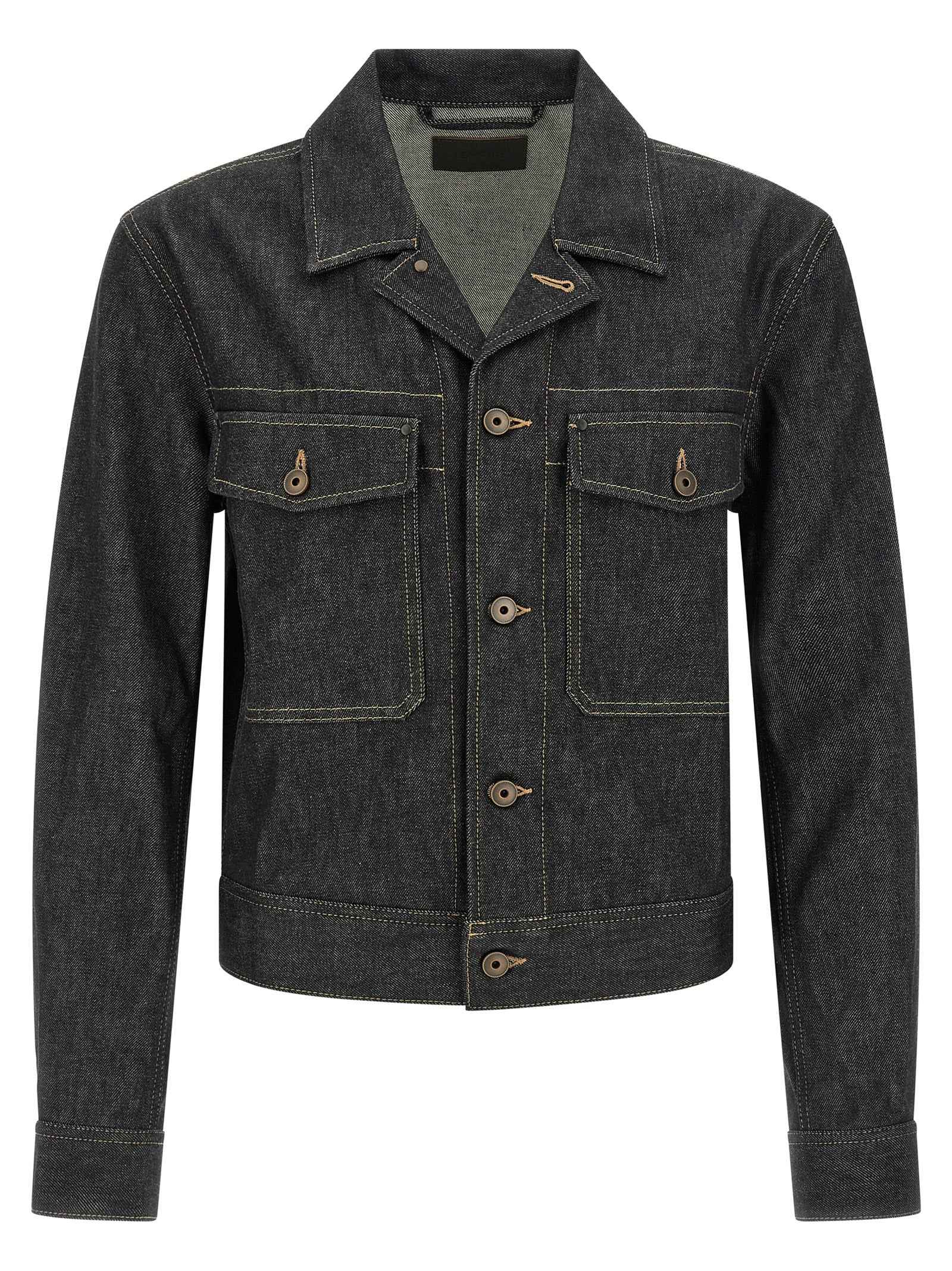 Blue Cotton Denim Jacket