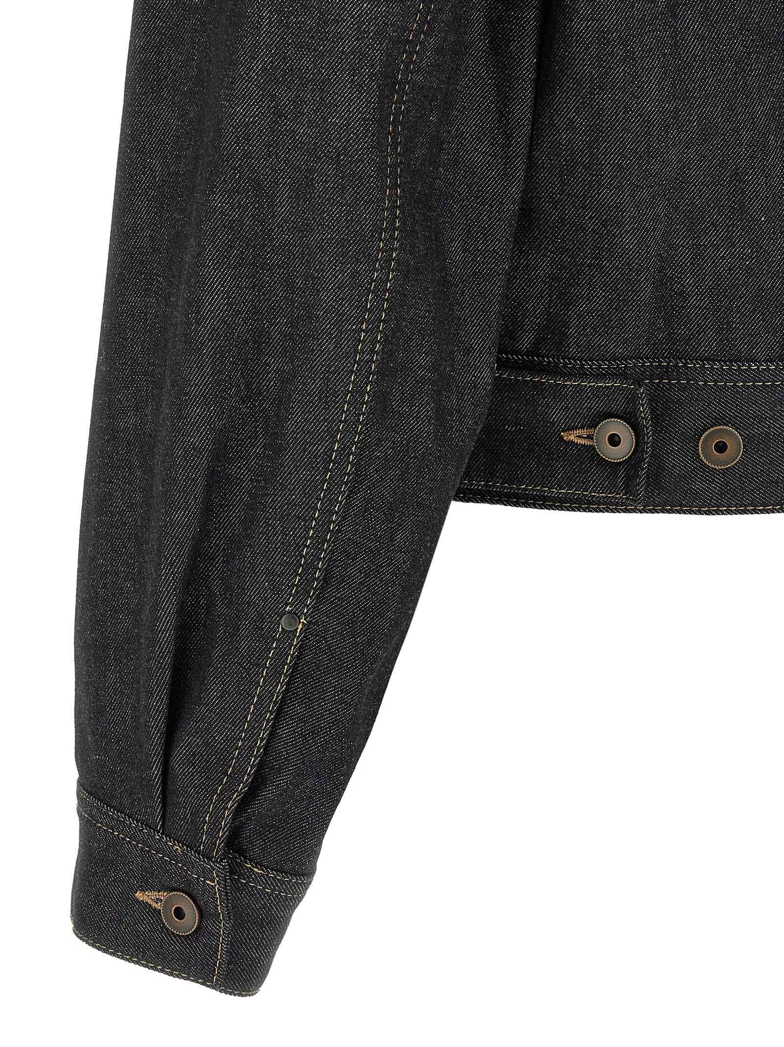 Blue Cotton Denim Jacket