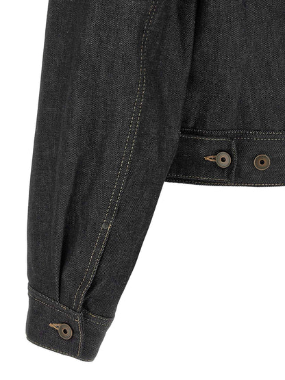 Blue Cotton Denim Jacket