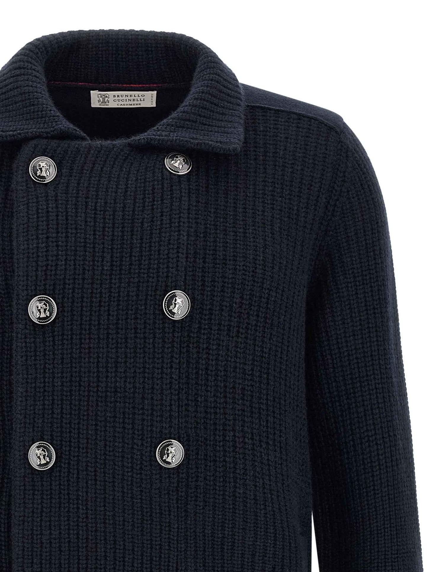 Blue Cashmere Cardigan