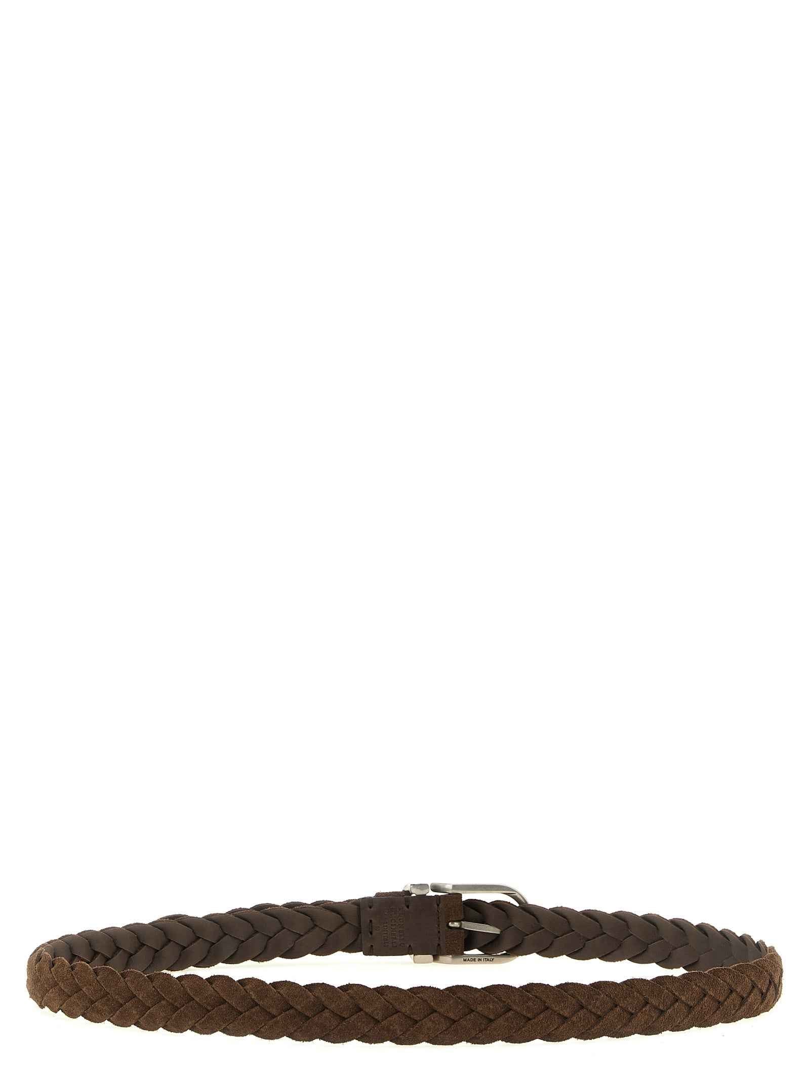 Brown Calfskin Belt