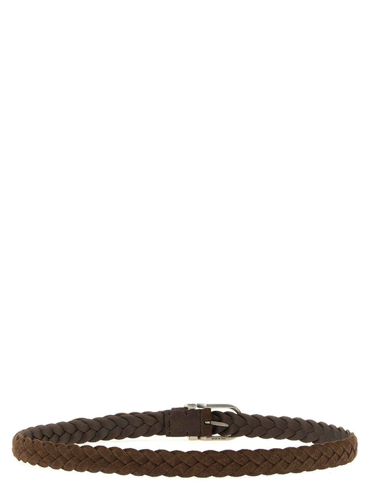 Brown Calfskin Belt