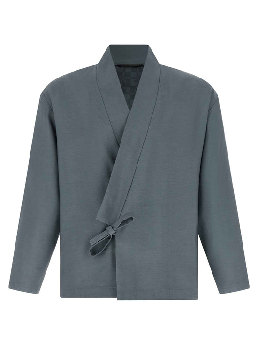 Gray Wool Blazer