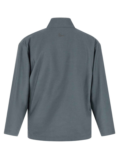 Gray Wool Blazer
