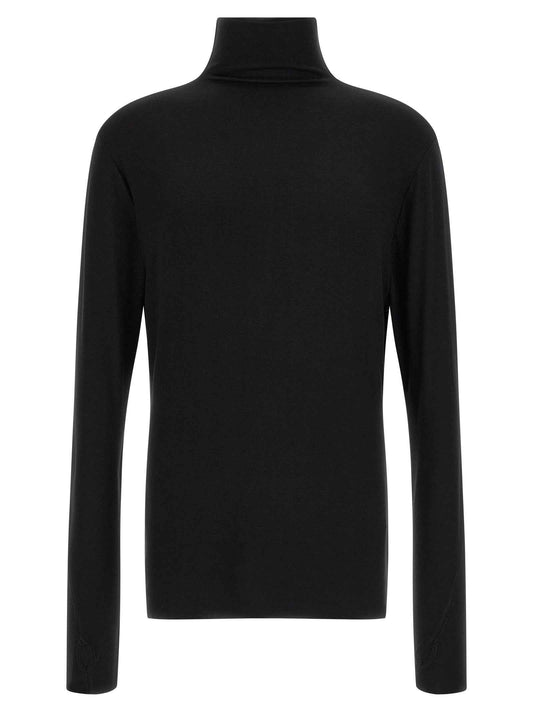 Black Viscose Cardigan