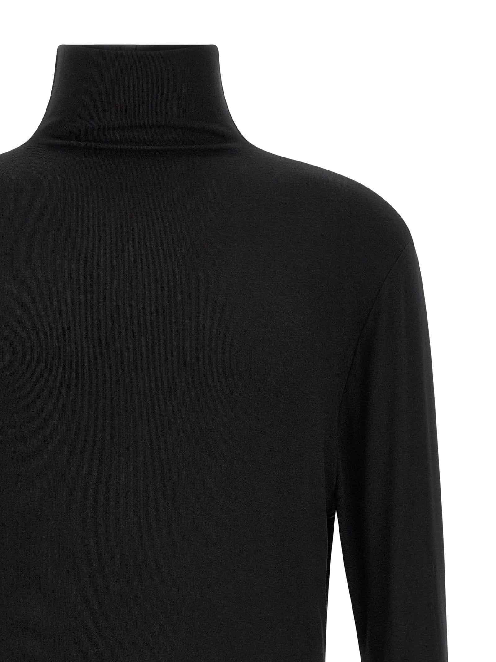Black Viscose Cardigan