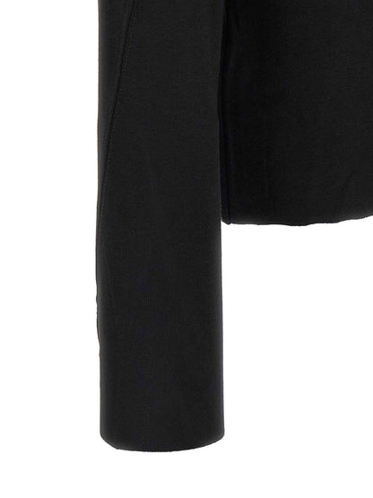 Black Viscose Cardigan