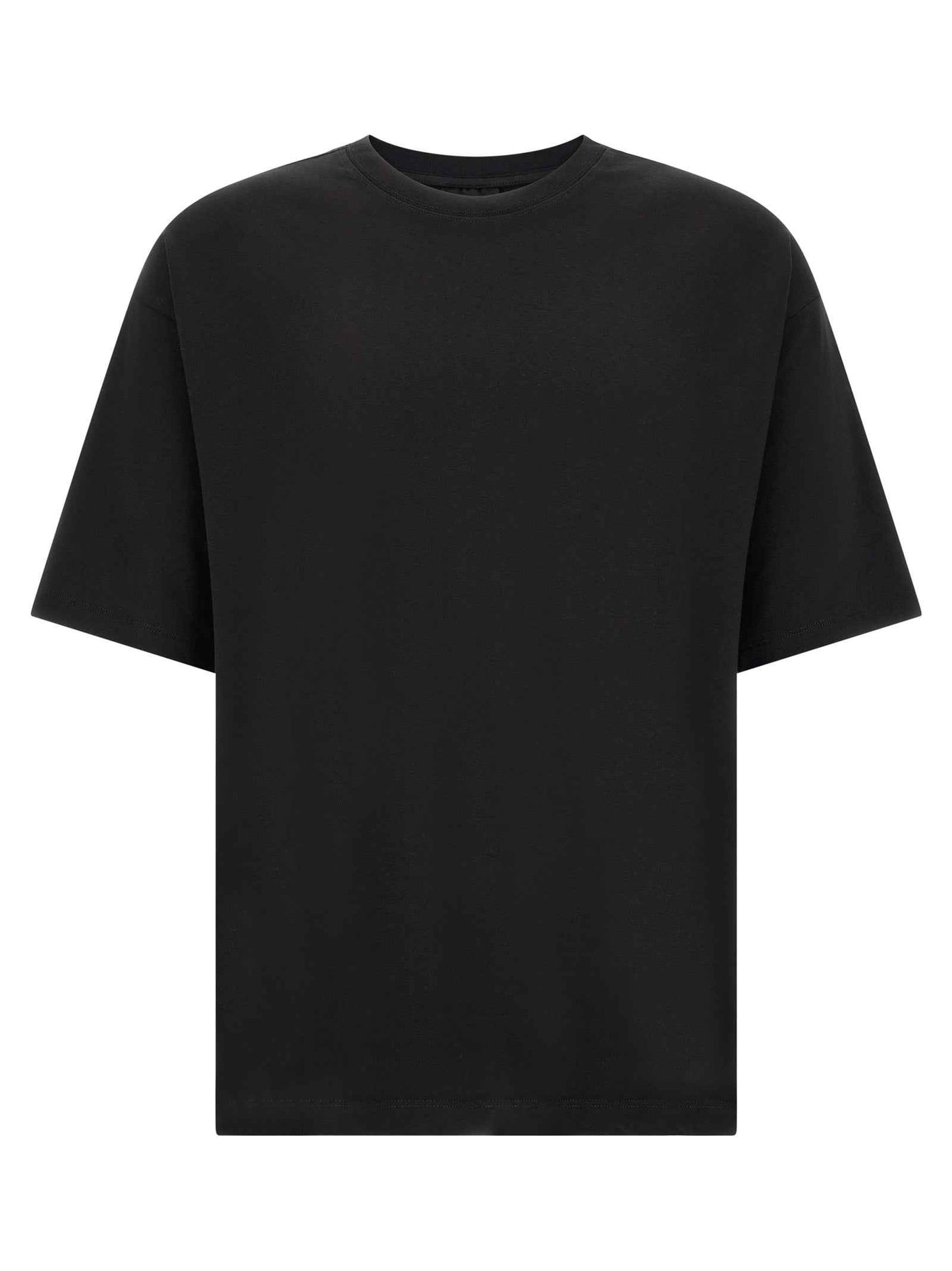 Black Cotton T-Shirt
