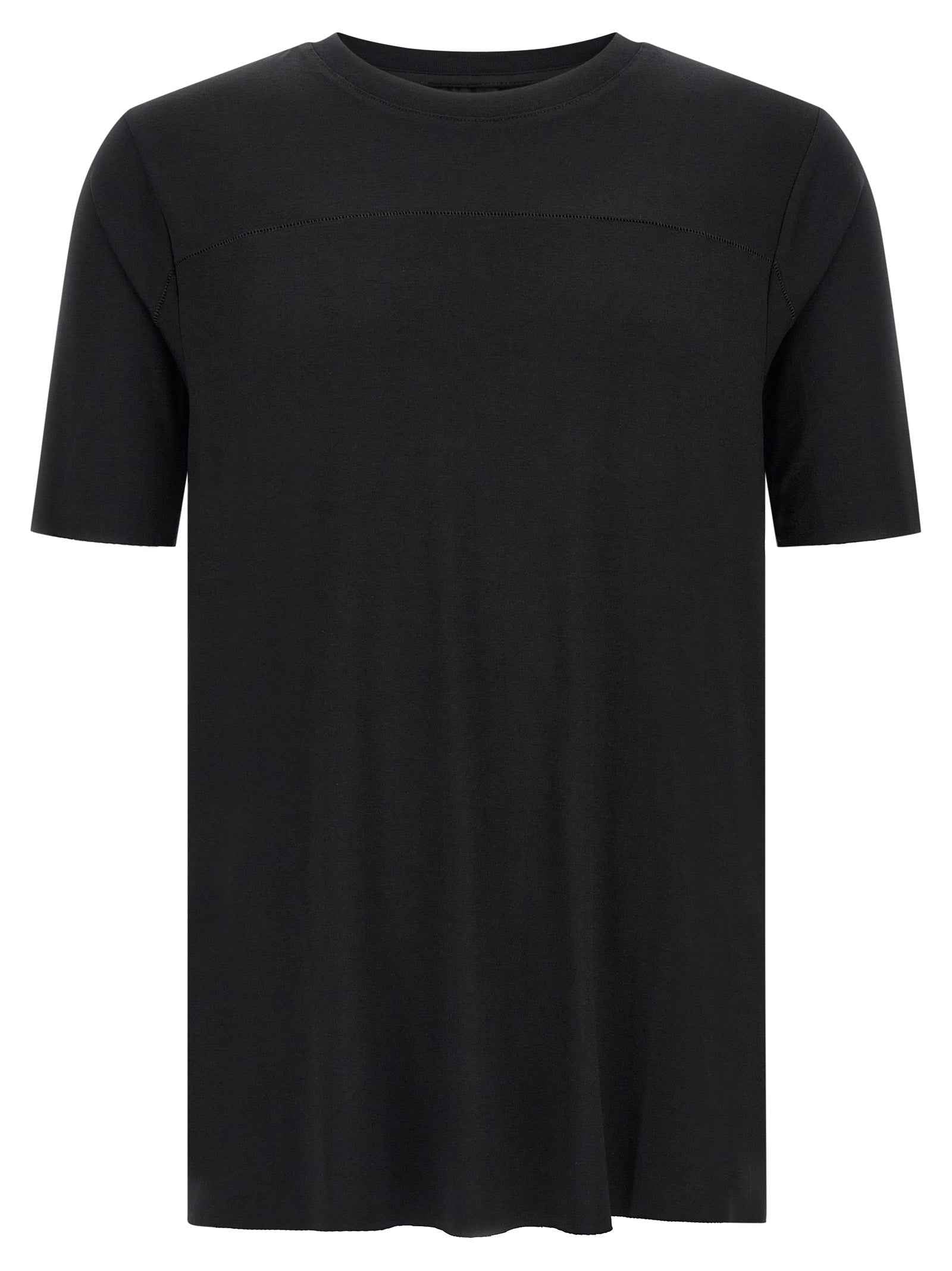Black Viscose T-Shirt