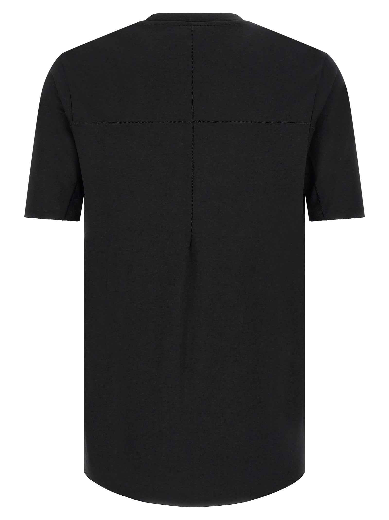 Black Viscose T-Shirt