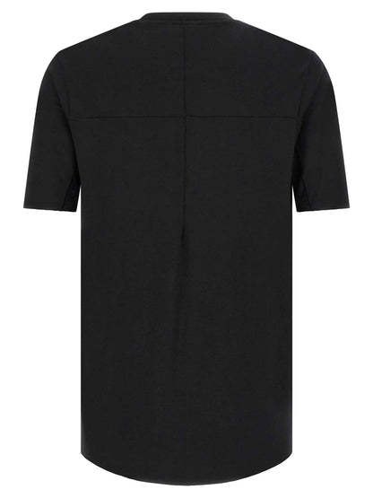 Black Viscose T-Shirt
