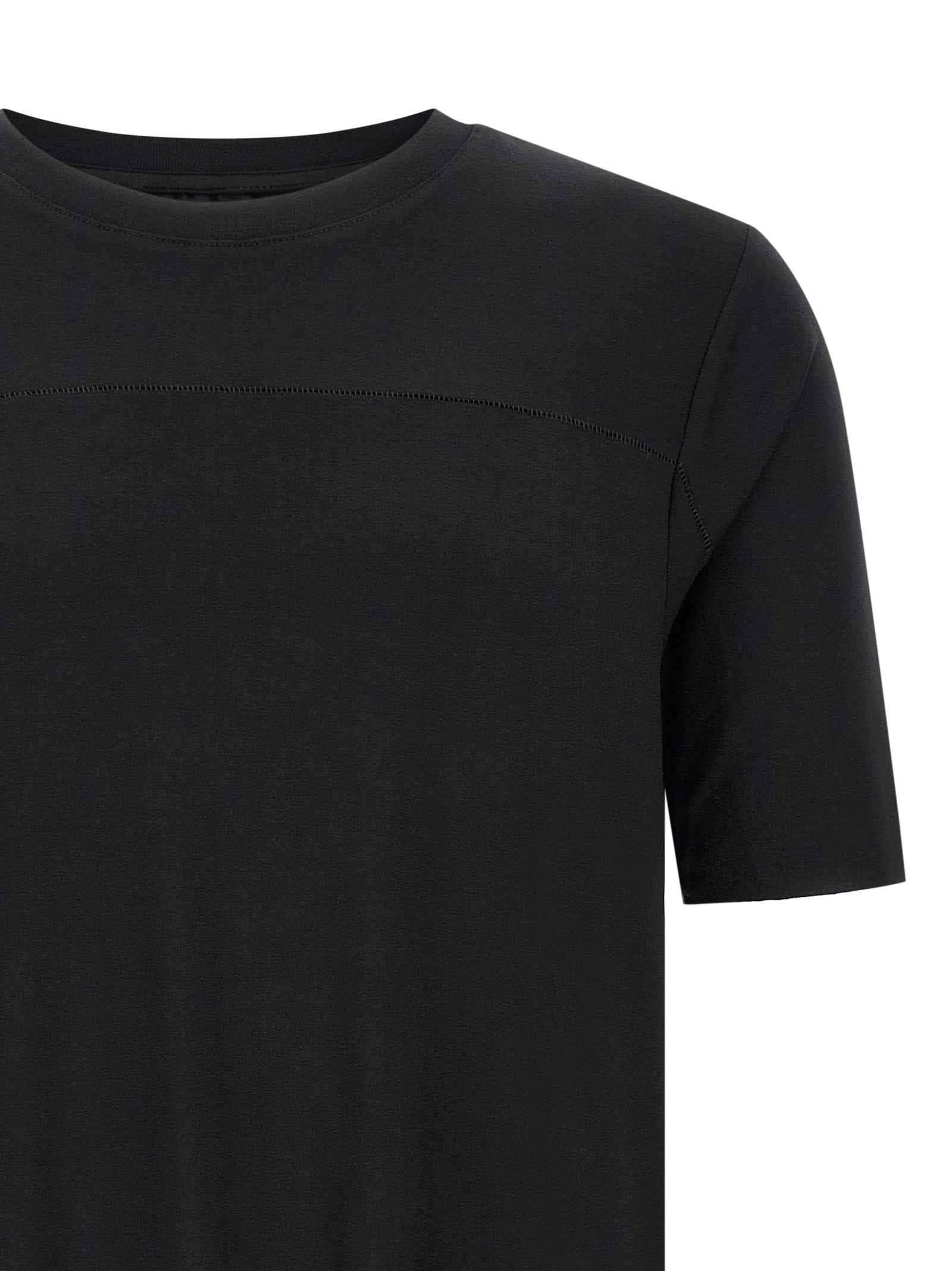 Black Viscose T-Shirt