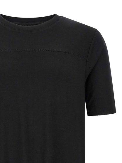 Black Viscose T-Shirt