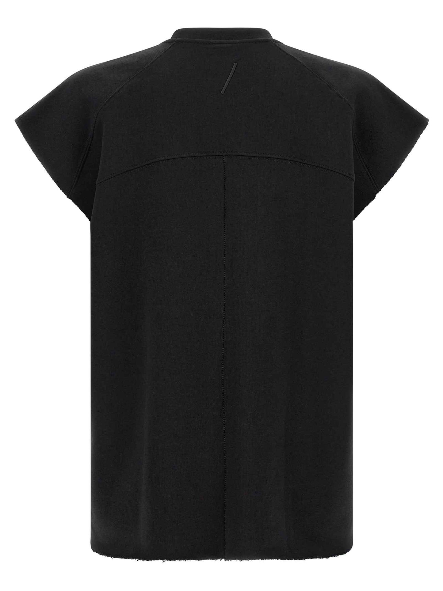Black Cotton Sweatshirt