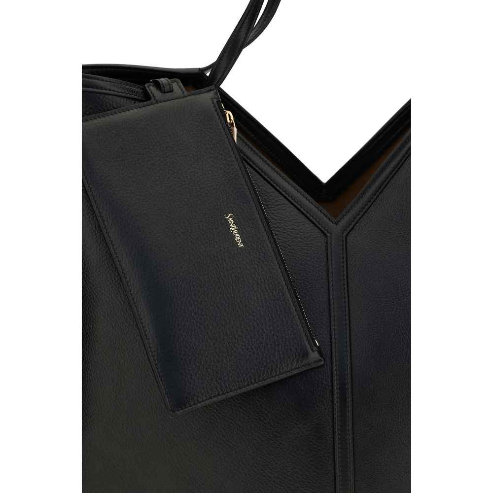 Black Calf Leather Bos Taurus Shoulder Bag