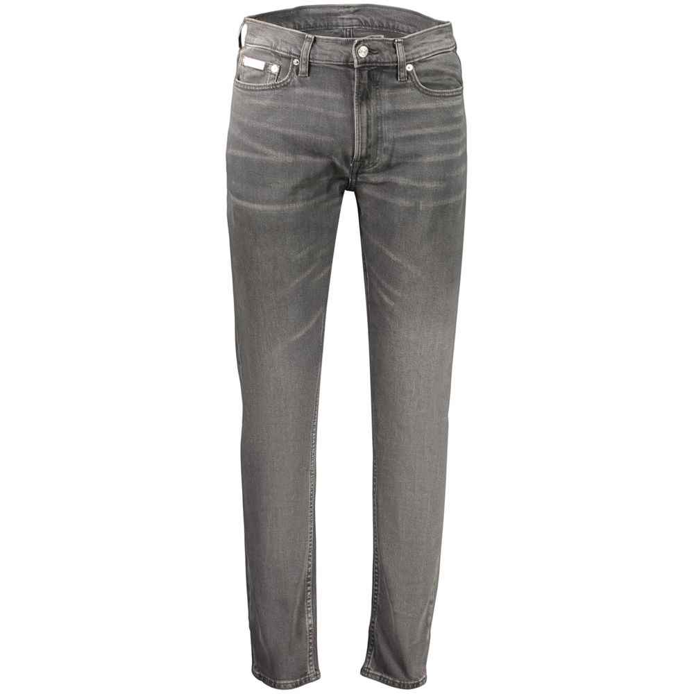 Black Cotton Men's Jeans