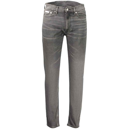 Black Cotton Men's Jeans