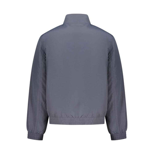 Blue Polyamide Men's Jacket