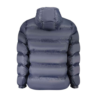 Blue Nylon Men's Jacket