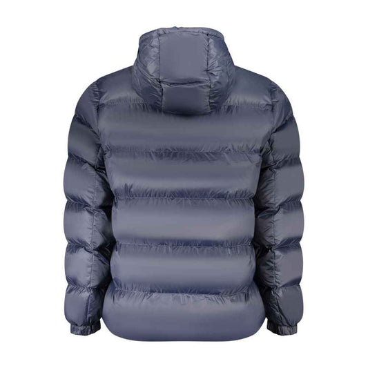 Blue Nylon Men's Jacket