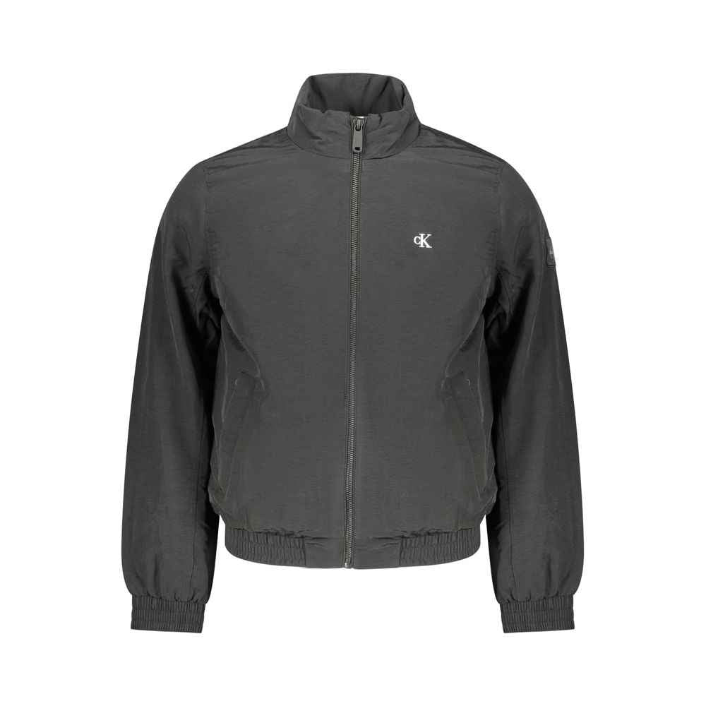 Black Poliammide Men's Jacket