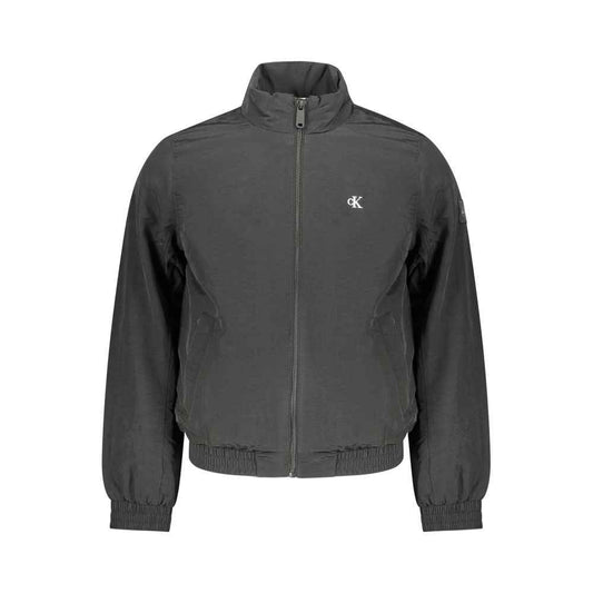 Black Poliammide Men's Jacket