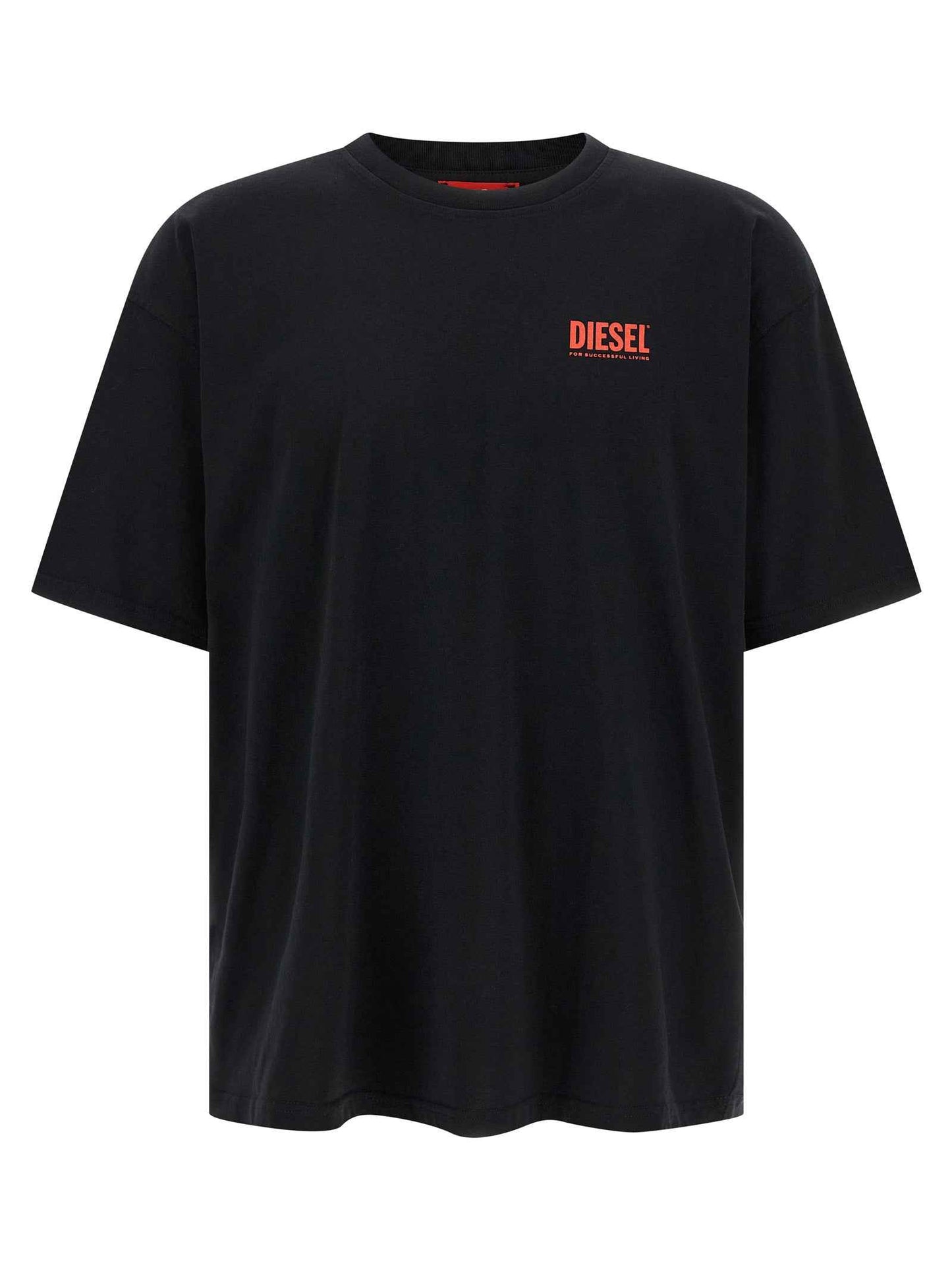 Black Cotton T-Shirt
