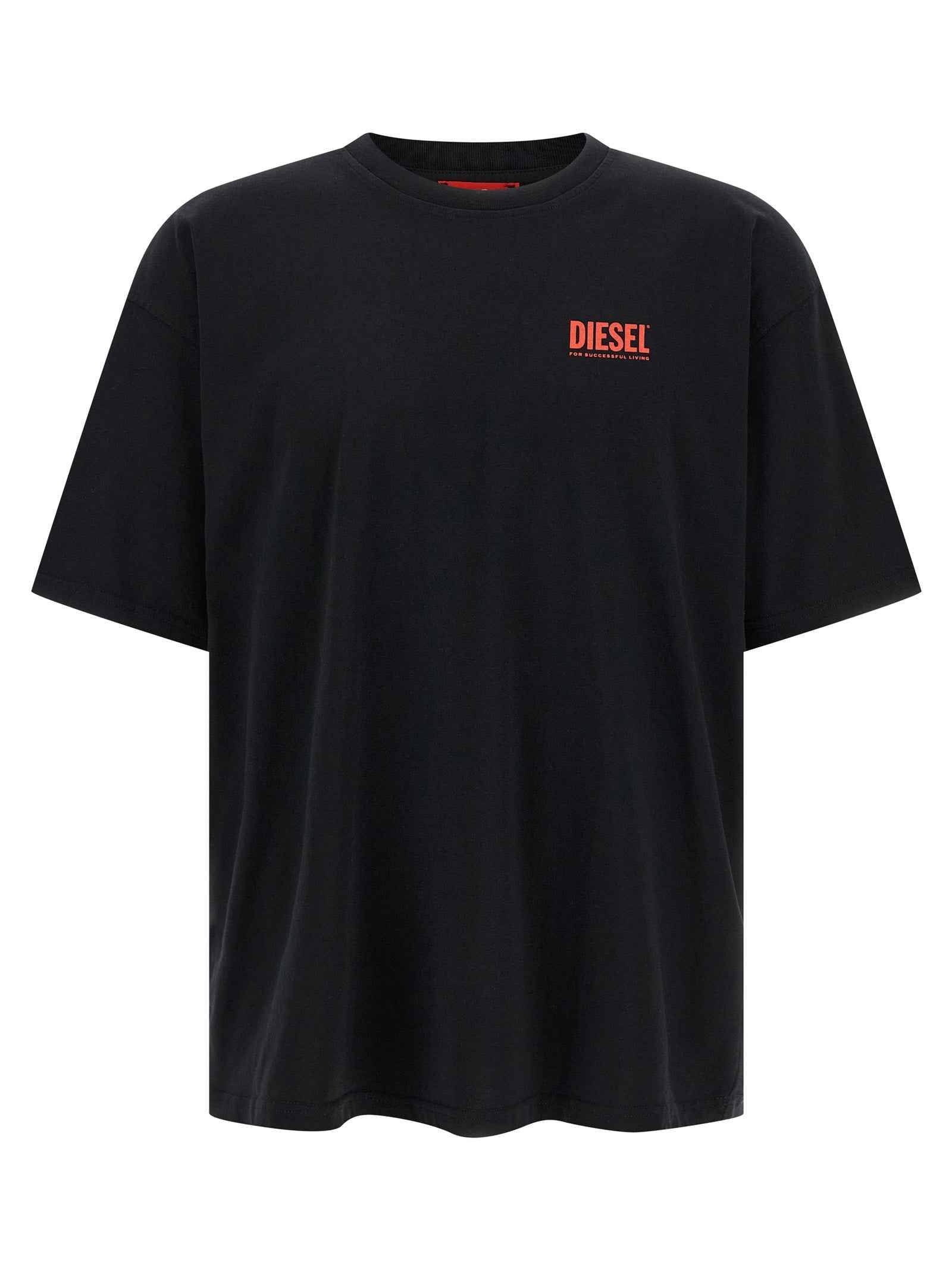 Black Cotton T-Shirt