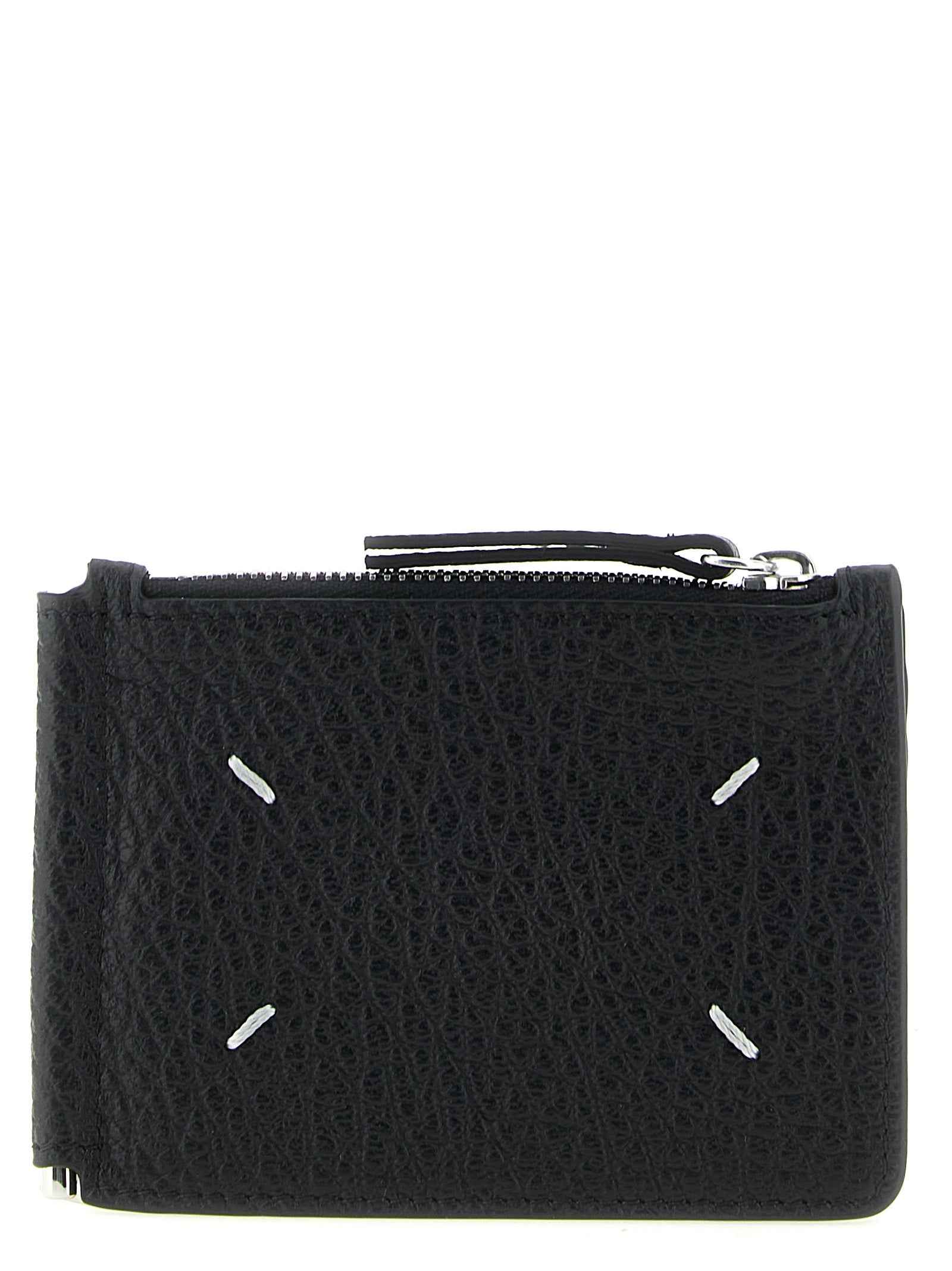 Black Calfskin Leather Wallet